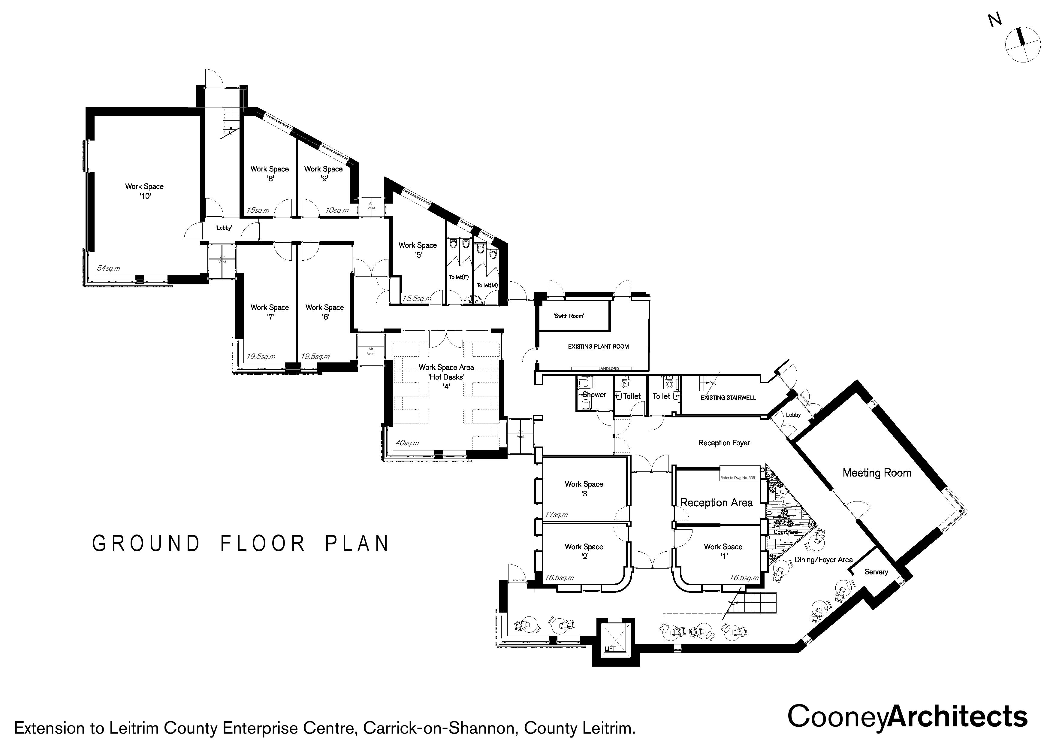 Ground Floor Plans for Innovation Centre